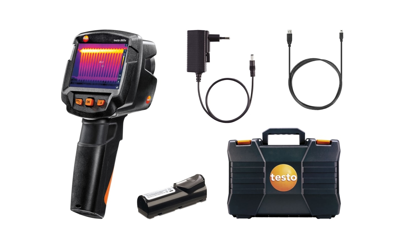 Testo 0560 8651 865s - Warmtebeeldcamera (160 x 120 pixels)