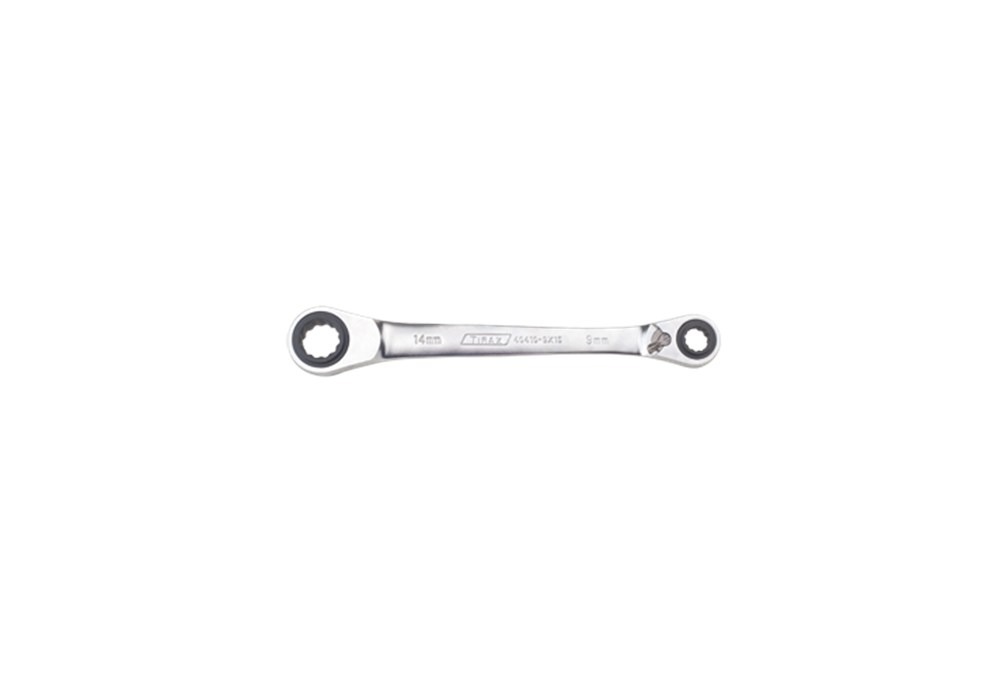Tirax 40410-9x15 4-in-1 Ringratelsleutel 9x11/14x15mm