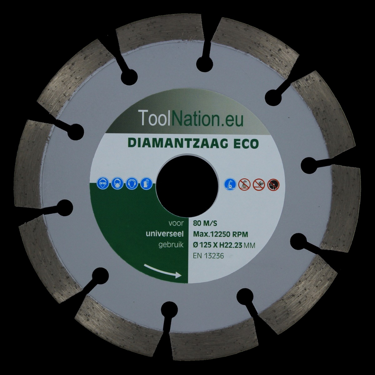 Toolnation NSUE1253TN Diamantzaagblad 125mm ECO