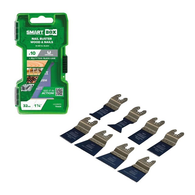 Toolnation H8MAK-LB UN TRA 8st Multi-tool zaagbladen assortiment