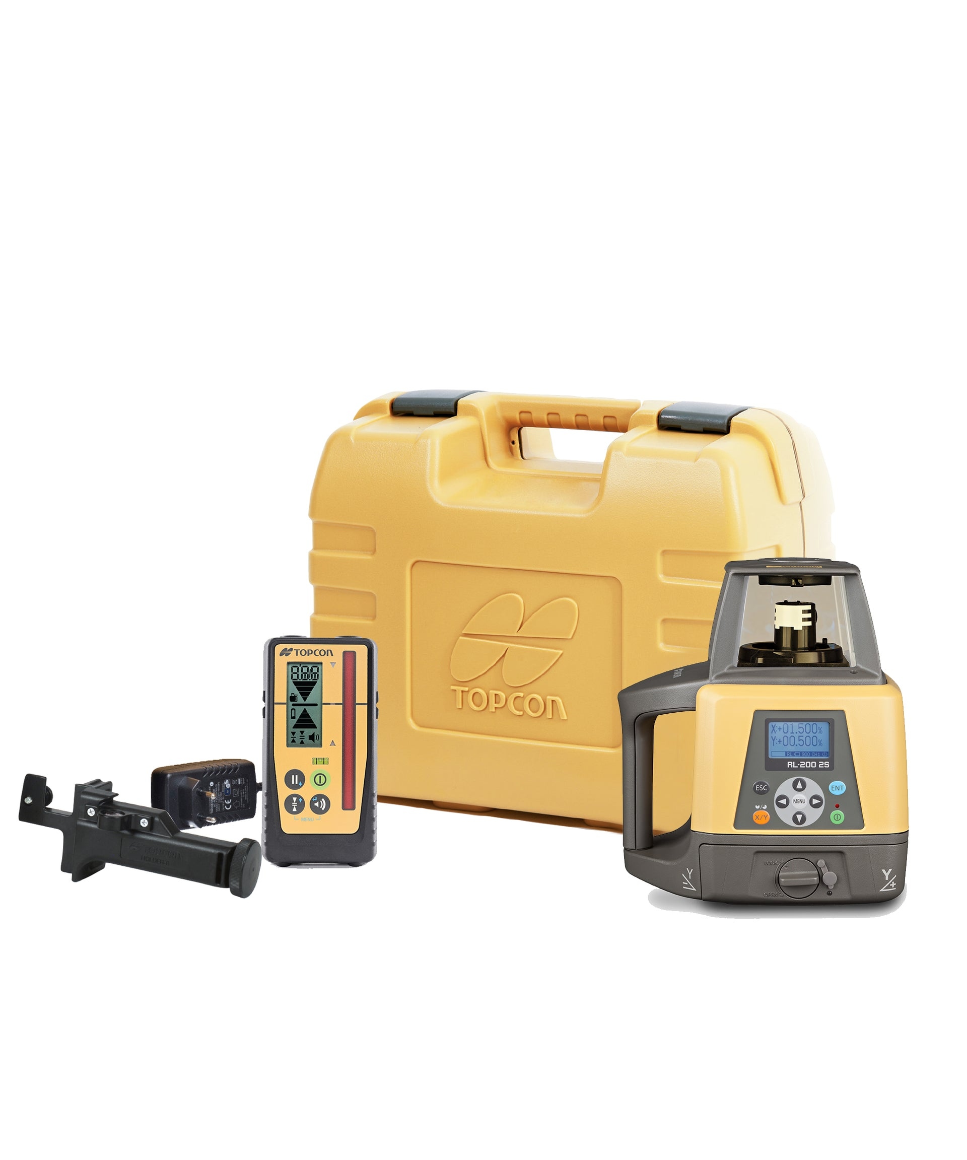 Topcon 314920474 RL-200-2S + LS-100D Bouwlaser met dubbel afschot