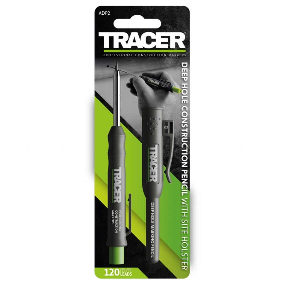 Tracer ADP2 Diep Gat Markeerpotlood + Houder