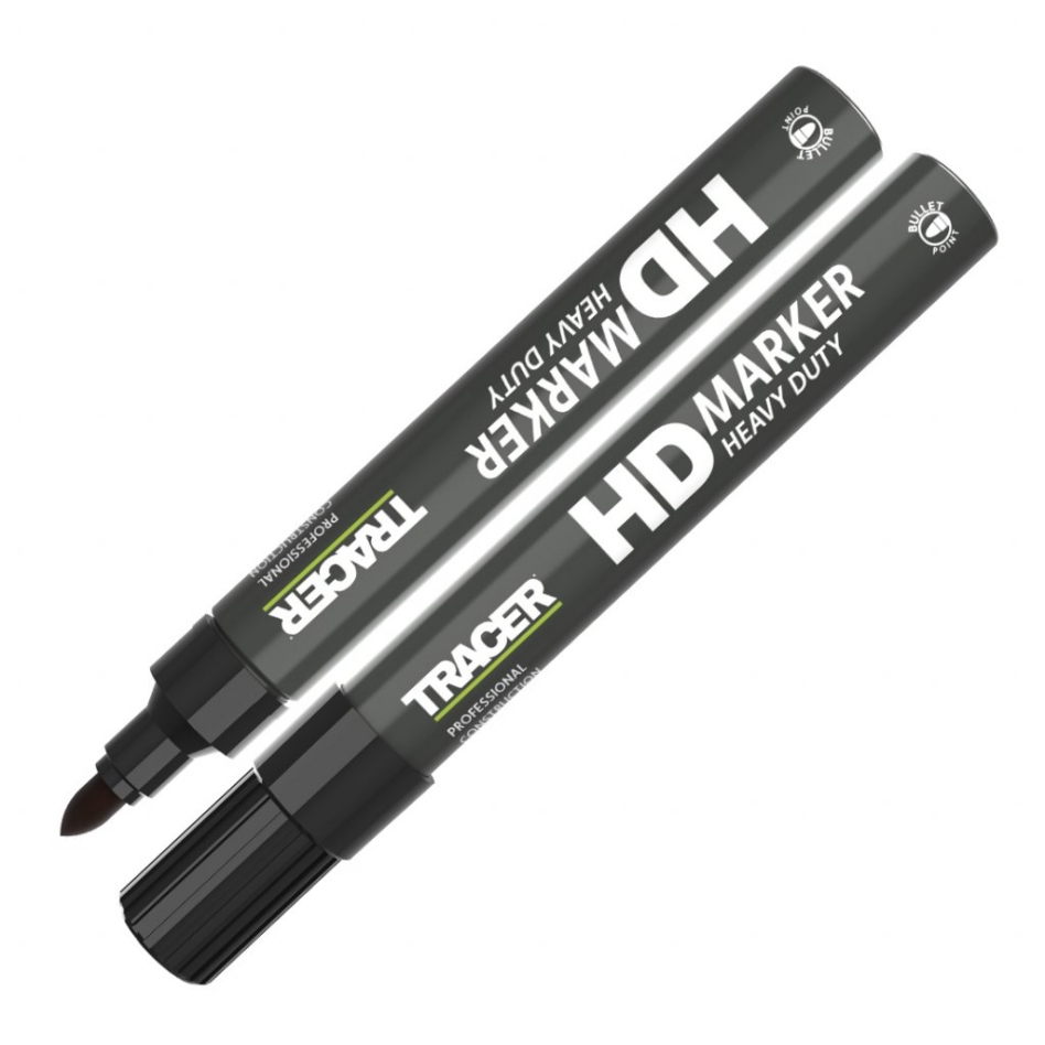 Tracer AHD1 Heavy Duty Permanent Marker Zwart