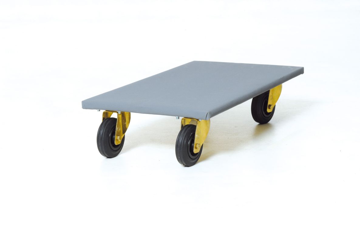 Tretal 212.777 Meubelroller 600 x 500 mm met 4 rubberen zwenkwielen