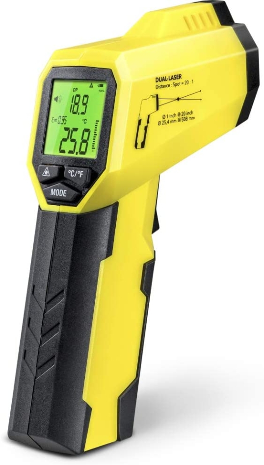 Trotec 3510003035 BP25 Pyrometer Dauwpuntscanner