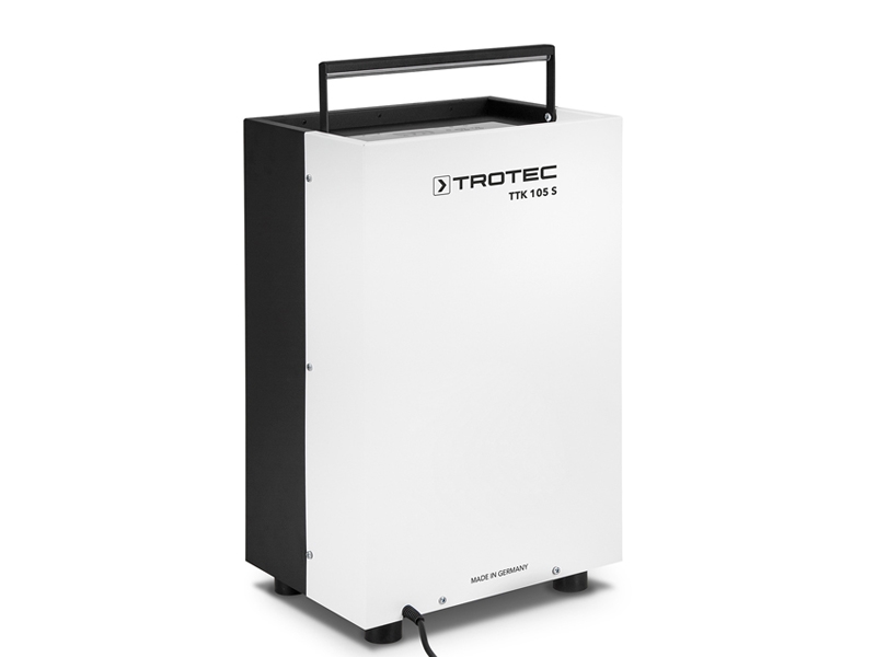 Trotec 1120000110 TTK105SHC Ontvochtiger, Bouwdroger met hygrostaat en urenteller