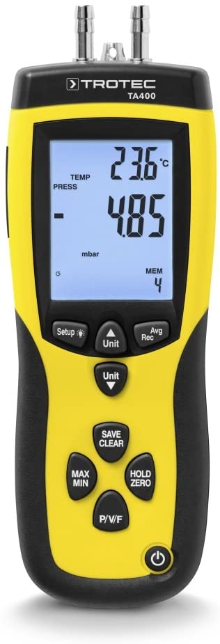 Trotec 3510004007 TA400 Windmeter Pitotbuis inclusief kalibratiecertificaat