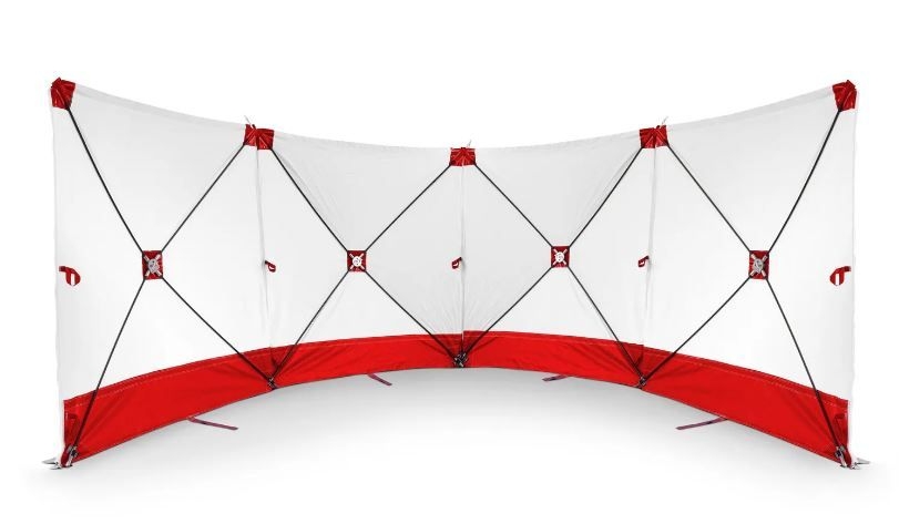 Trotec 4110000013 VarioScreen 4x180x180 7.20 m Rood