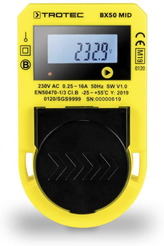 Trotec 3510205950 BX50 MID Energieverbruiksmeter