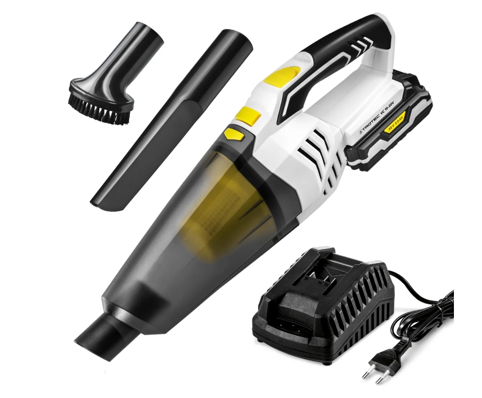 Trotec 4655000015 VC 10-20V Accu Handstofzuiger 20.0 Volt 2.0 Ah Li-ion