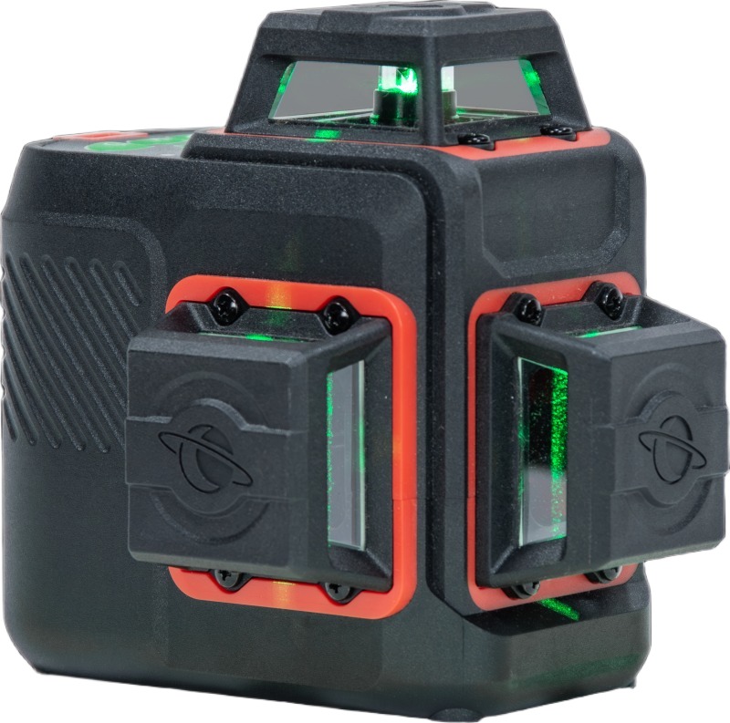 Futech 026.3DG Brave Groene accu kruislijnlaser 3D incl. accu en lader in doos