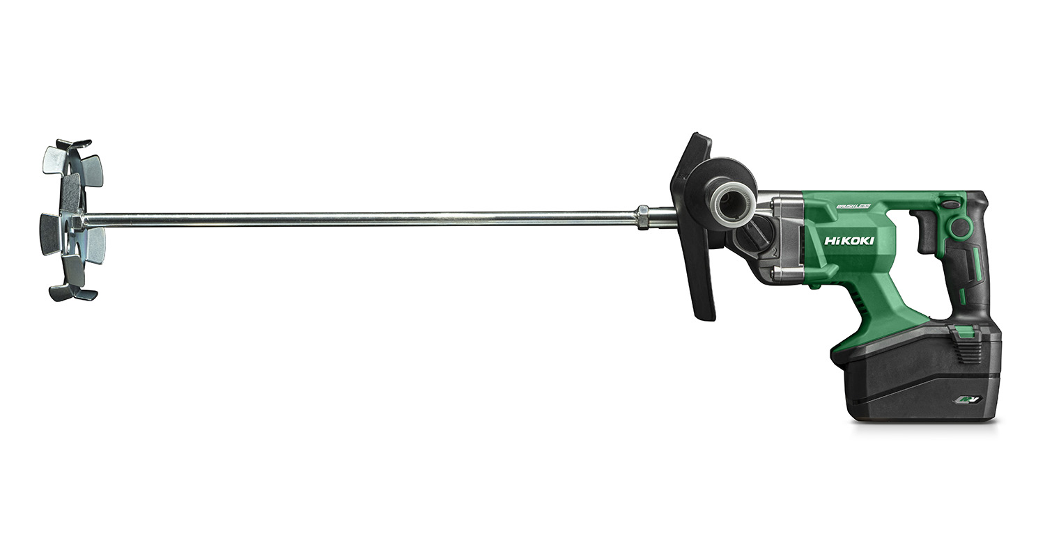 HiKOKI UM36DAW4Z Accu Mixer 200mm 36V excl. accu's en lader in doos