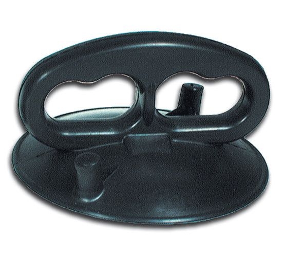 Veribor BO 609.81 Zuigheffer, rubber met dubbel oog 115 mm 25 kg