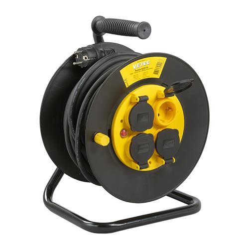 Vetec 47.420.25 Kabelhaspel - 25m - H07RN-F - 3 G 1,5 mm²