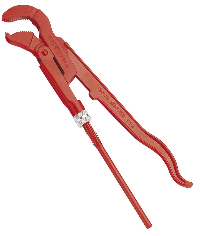 VIRAX 010434 Zweedse Pijpsleutel 1 inch speciale buis