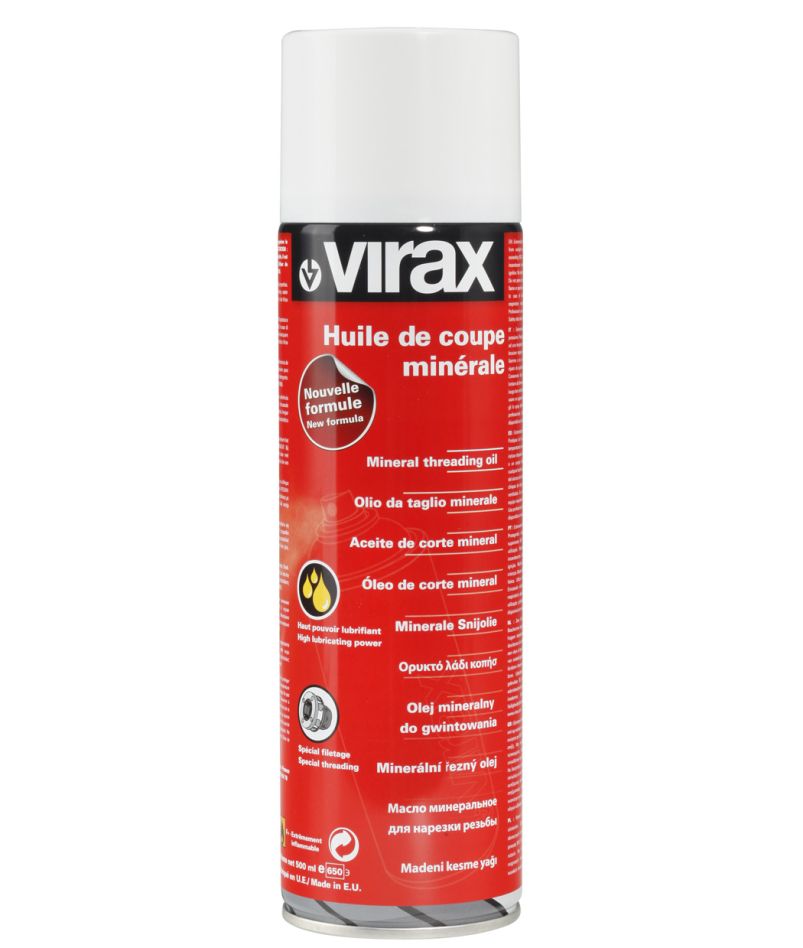 VIRAX 110202 Minerale snijolie fles 12 x 1L