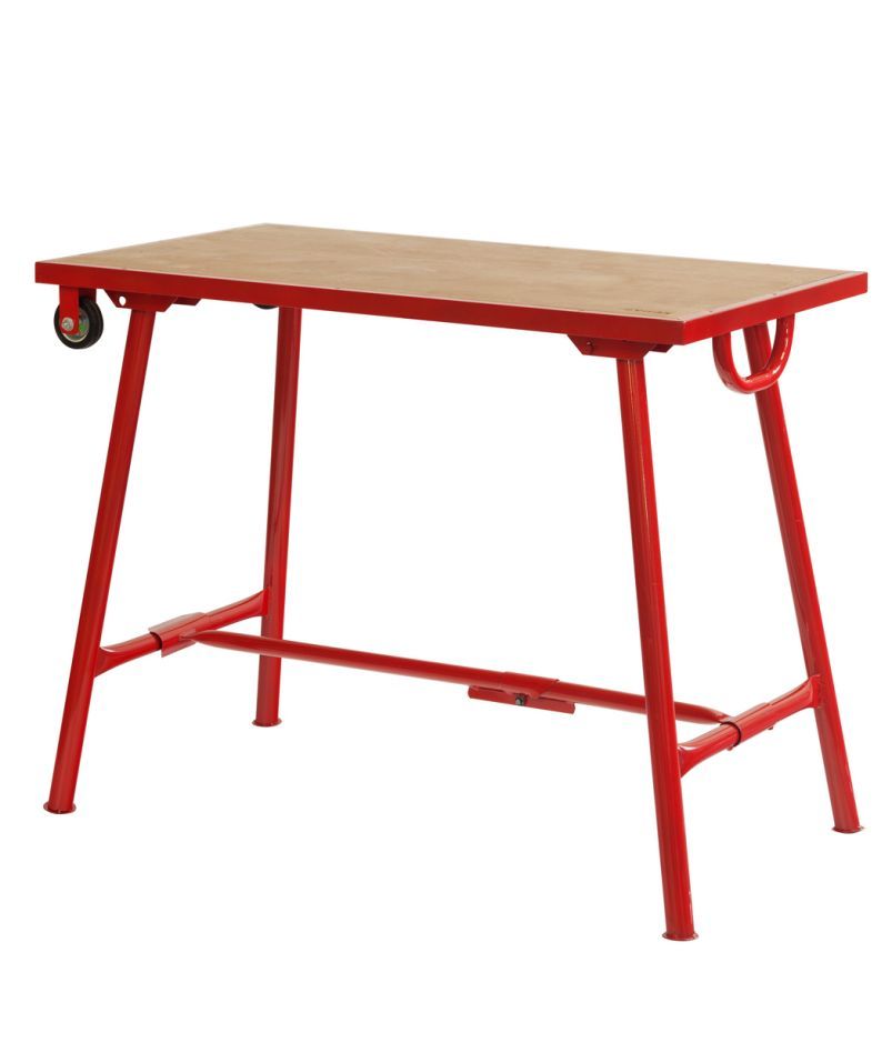 VIRAX 200911 Mobiele werktafel met wielen 1080 x 610 mm
