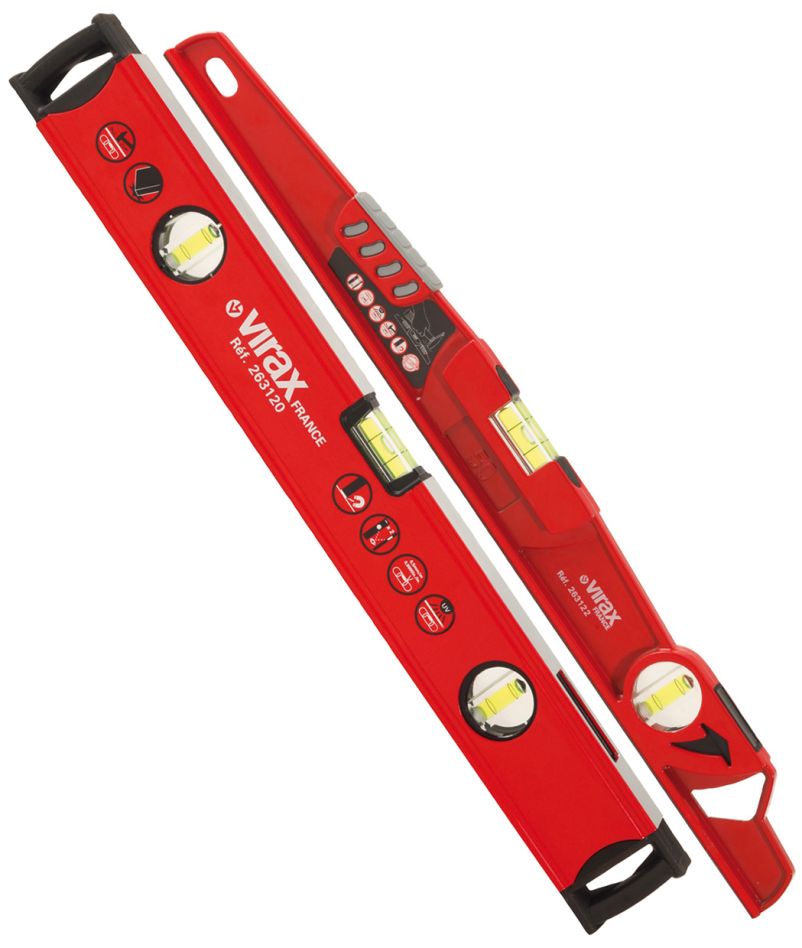 VIRAX 263120 Rechthoek vormige waterpas 50 cm