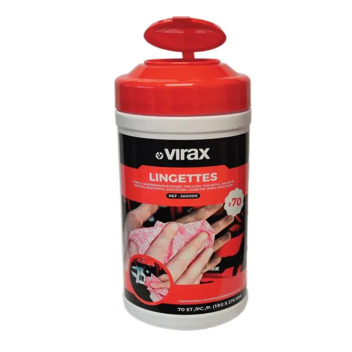 VIRAX 360000 Reinigingsdoekjes 70 stuks