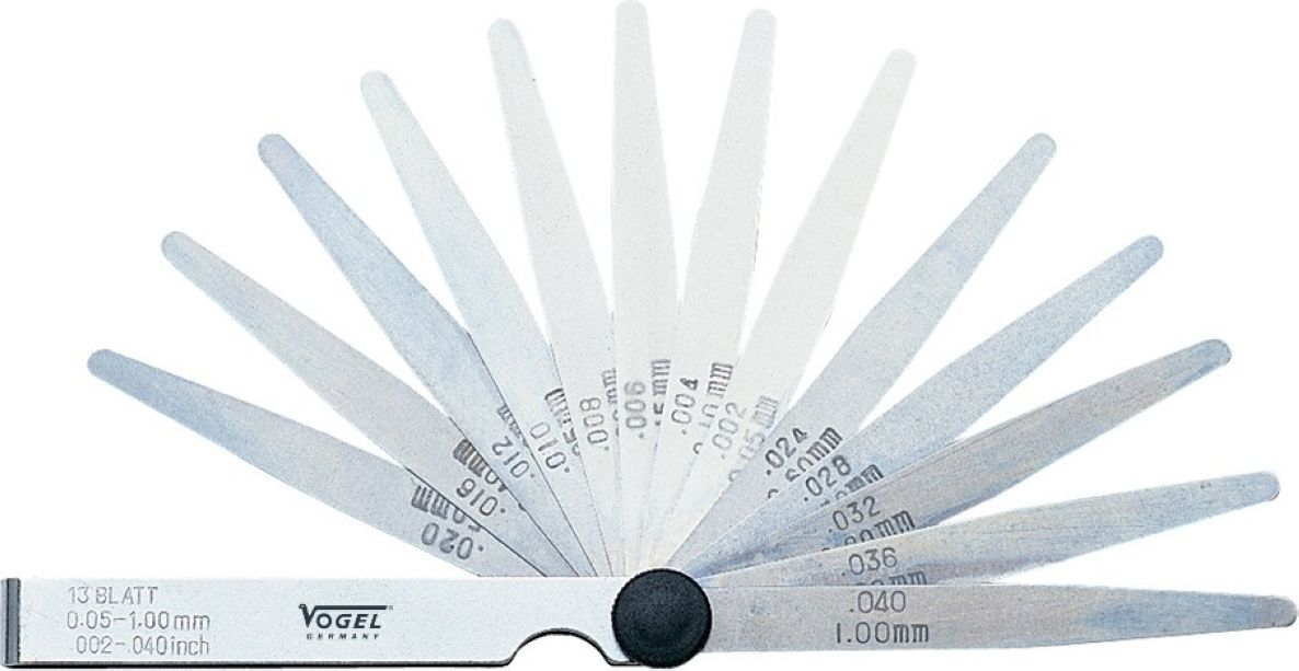 Vogel 411009 Voelermaat Staal 21dlg 0.05-2.00mm