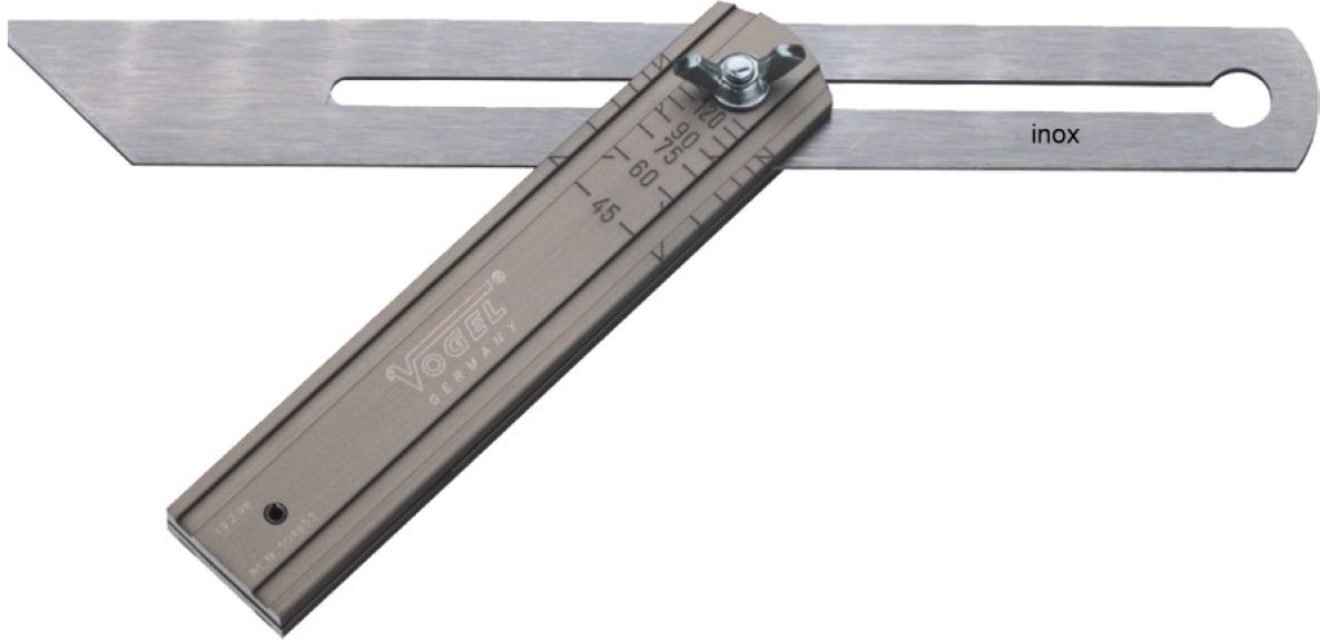 Vogel 504864 Zwaaihaak RVS 300mm met gradenverdeling