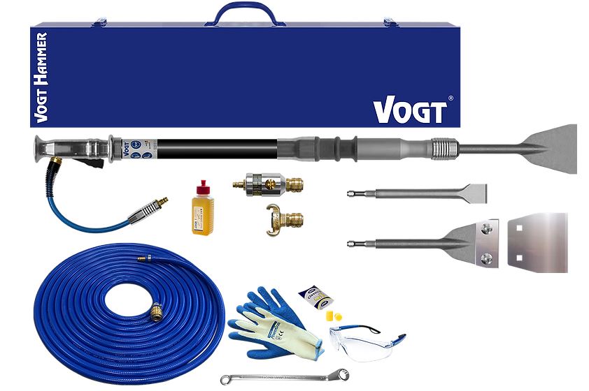 Vogt VH30-90S Hakhamer lucht Renovatie/Schilder/Stukadoor/Tegelzetter Basis Set