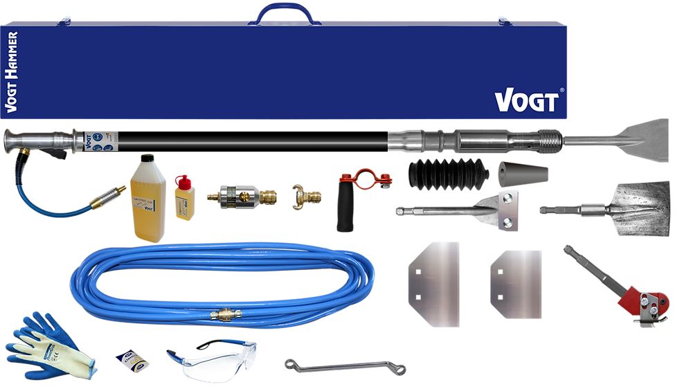 Vogt VH60-130.18DXL Hakhamer lucht Dak Bitumen