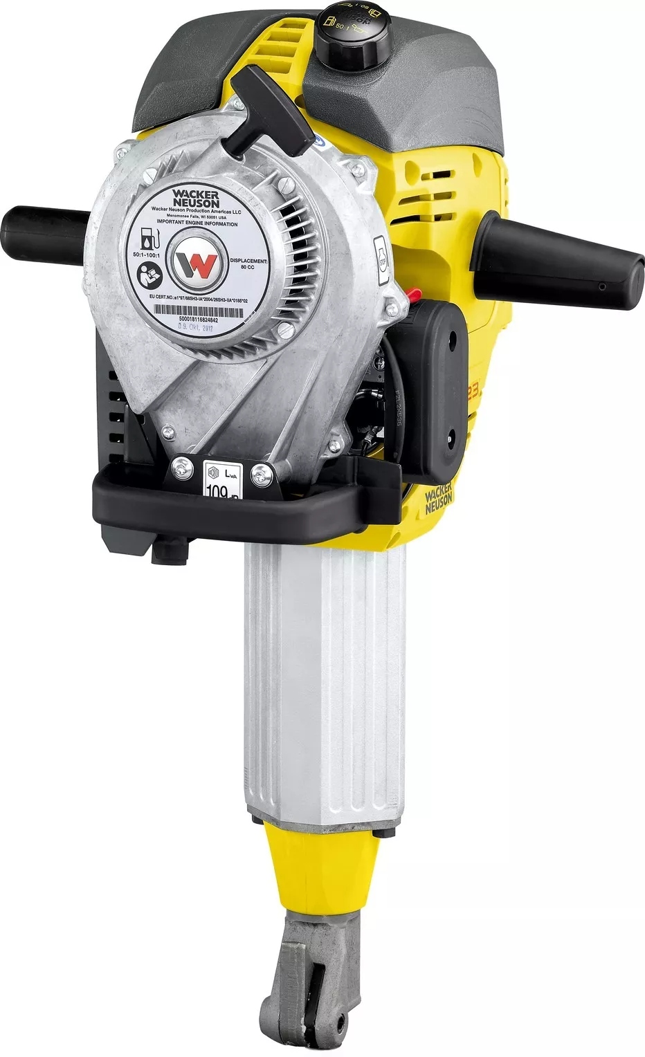 Wacker Neuson 5100047063 BH55 27x80 Benzinebreekhamer