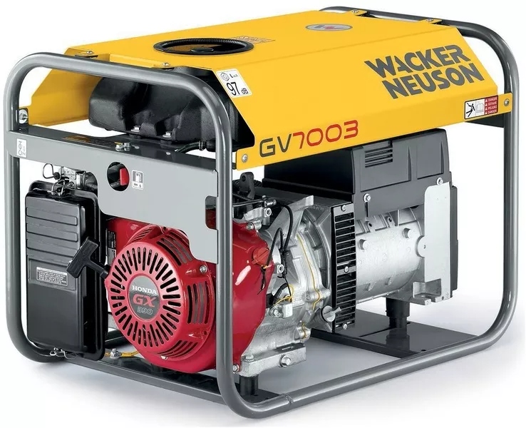 Wacker Neuson 5100002155 GV7003A Generator benzine 6000 Watt