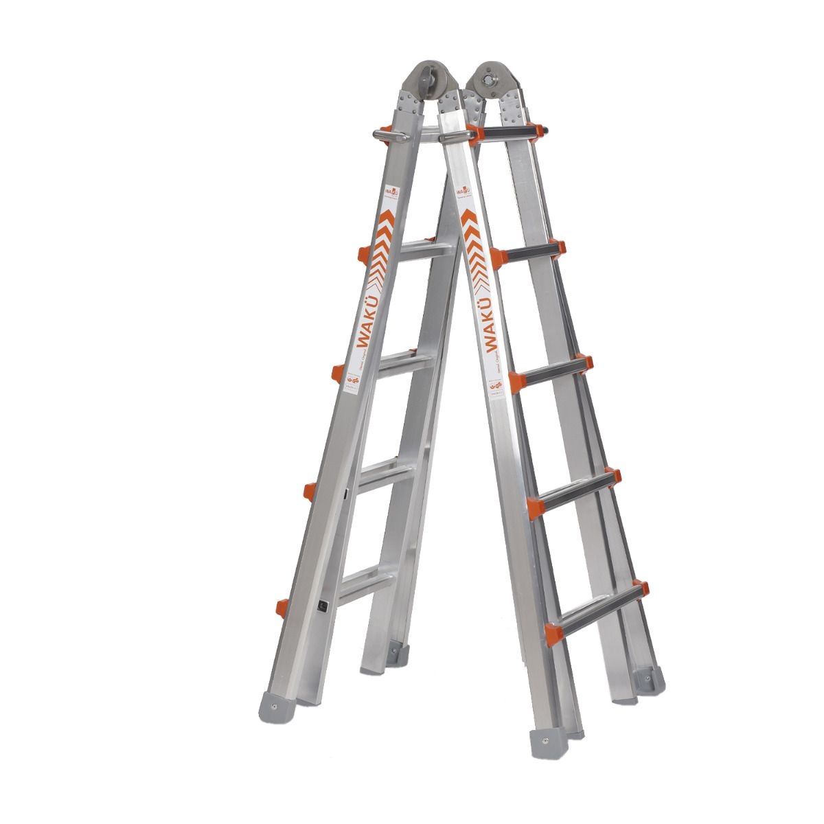 Waku 1413800102 4 x 5 Telescoopladder