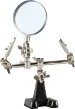 Weller WLACCHHB-02EU Derde hand houder met vergrootglas en 2 krokodillenklemmen