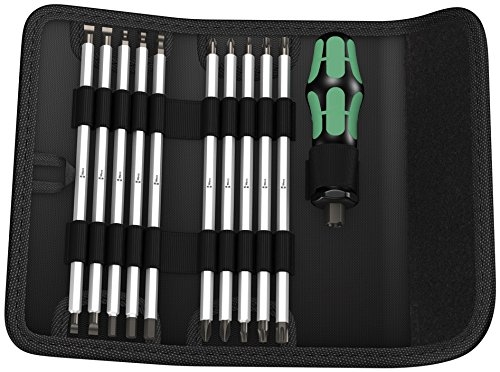 Wera 05002990001 88/1 Vario schroevendraaierset in etui, 11-delig