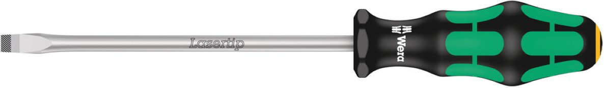 Wera 05007635001 334 Zaagsnede Schroevendraaier, Garage Kling, 1.2 x 7 x 150 mm