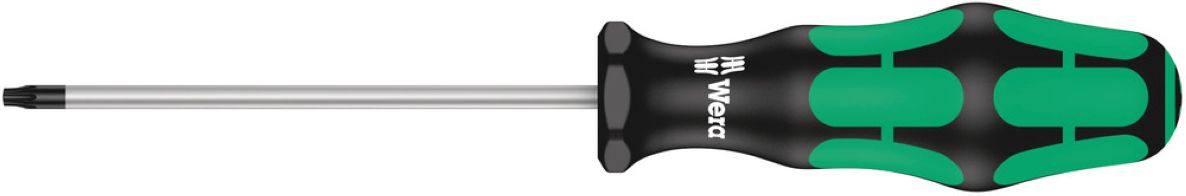 Wera 05138261001 367 TORX® BO Schroevendraaier met Boring, TX 15 x 80 mm