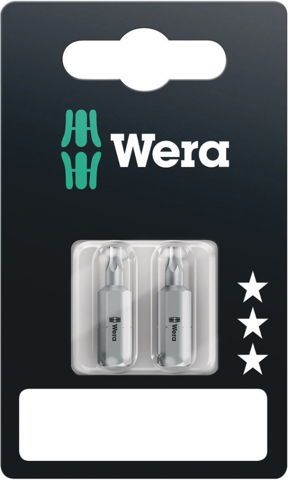 Wera 05073313001 867/1 TORX® Bits, TX 10 x 25 mm, 2-delig