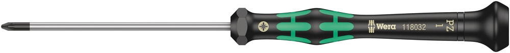 Wera 05118032001 2055 PZ Kraftform Micro Pozidriv Schroevendraaier, PZ 1 x 80 mm