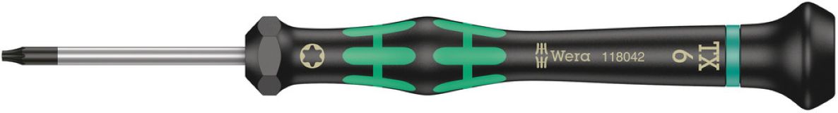 Wera 05118042001 2067 Kraftform Micro TORX® Schroevendraaier, TX 6 x 40 mm
