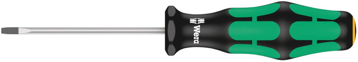 Wera 05008006001 335 Zaagsnede Schroevendraaier, Electriciën Kling, 0.4 x 2 x 60 mm