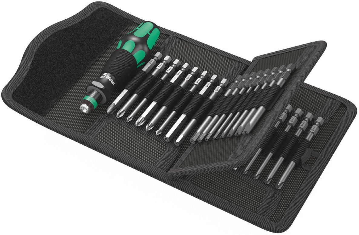 Wera 05059297001 Kraftform Kompakt 62 schroevendraaierset, 33-delig