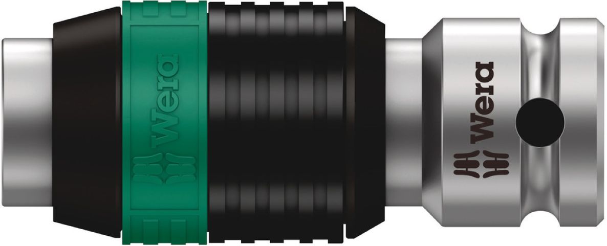 Wera 05003529001 8784 A1 Zyklop Adapter, 1/4", 1/4" x 1/4" x 37 mm