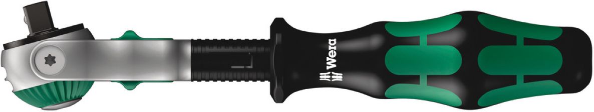 Wera 05003500001 8000 A Zyklop Speed ratel met 1/4"-aandrijving, 1/4" x 152 mm
