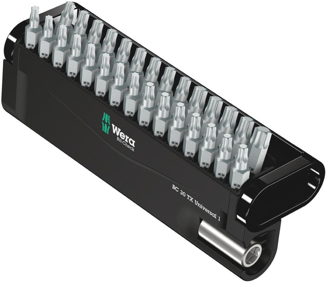 Wera 05057908001 Bit-Check 30 TX Universal 1, 30-delig