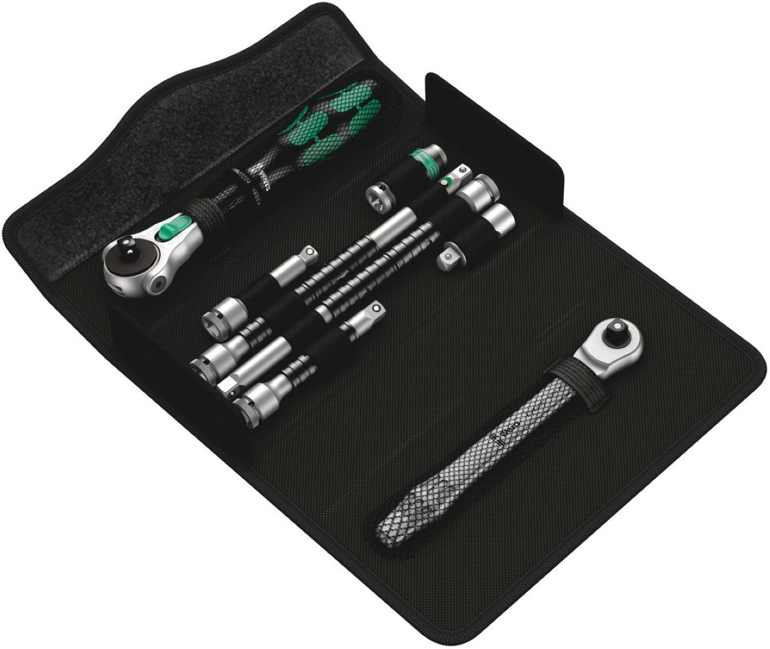 Wera 05135949001 Kraftform Kompakt Zyklop MS1 Metal/Speed 1/4", 8-delig