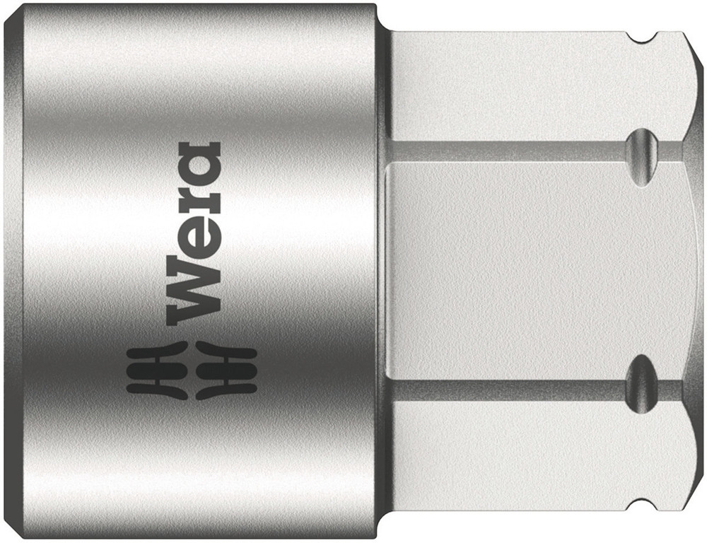 Wera 05003690001 8790 FA Zyklop steeksleutelinzet met 1/4" en zeskant Hex 11-aandrijving, 10 mm 5003690001