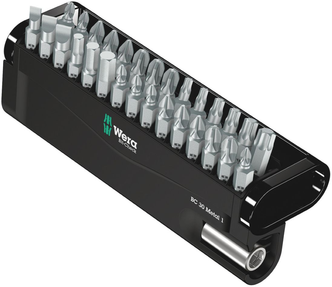 Wera 05057434001 Bit-Check 30 Metal 1, 30-delig