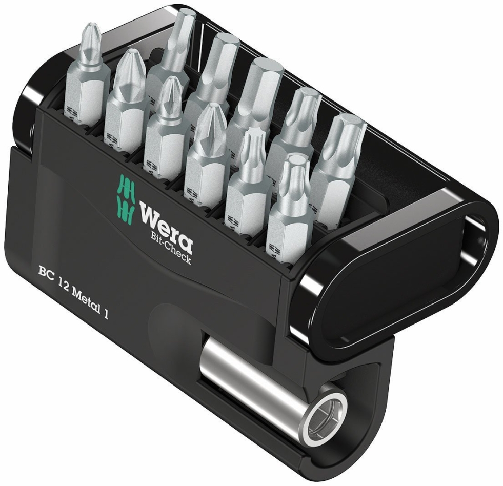Wera 05057424001 Bit-Check 12 Metal 1 bitset, 30-delig