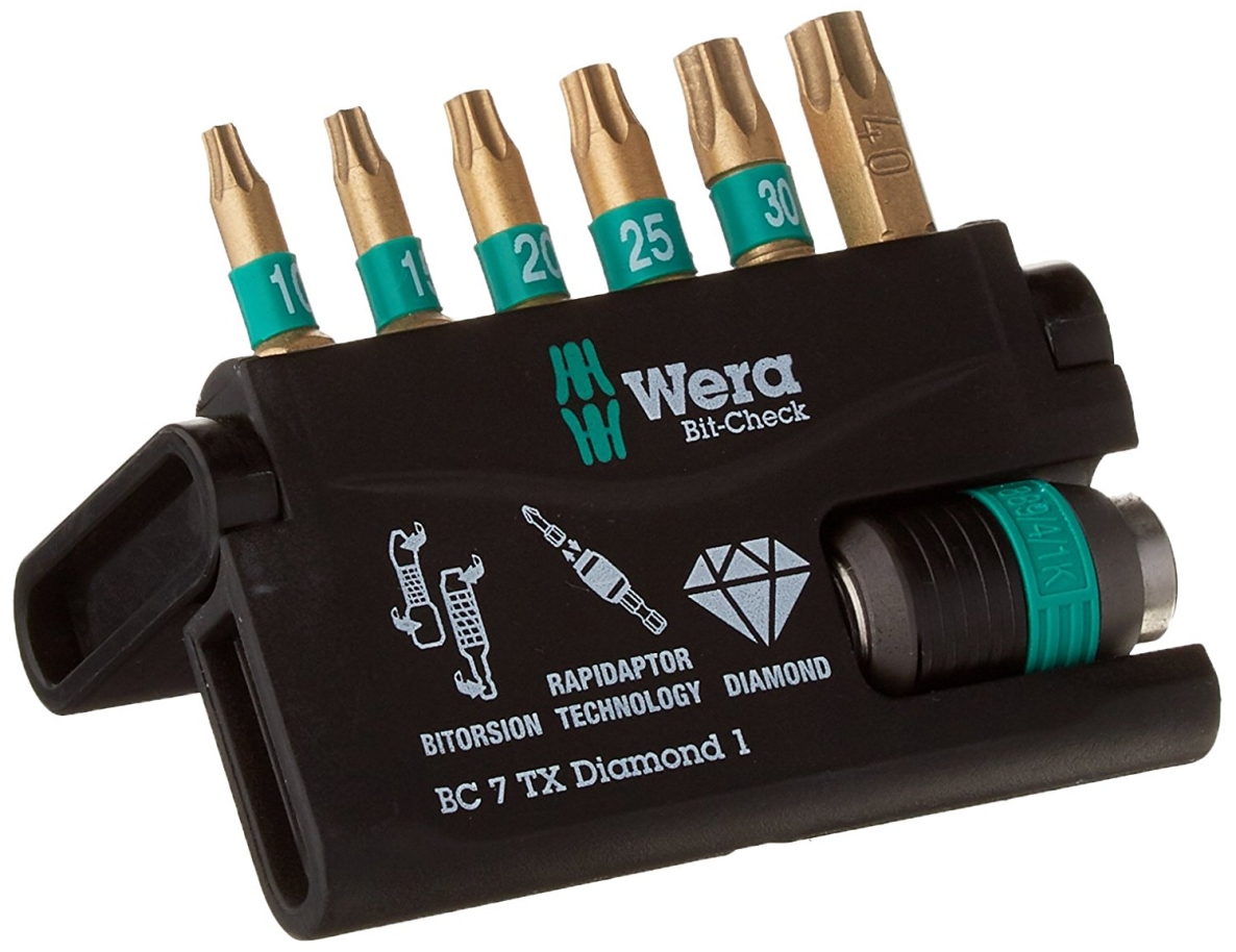 Wera 05057415001 Bit-Check 7 TX Diamond 1, 7-delig