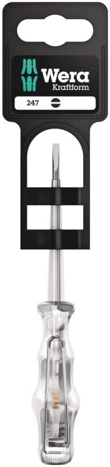 Wera 05100100001 247 SB Eenpolige Spanningszoeker, 0.5 x 3 x 70 mm
