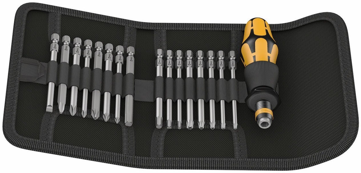 Wera 05051041001 Kraftform Kompakt 60 RA Imperial schroevendraaierset Wera 05051041001 Kraftform Kompakt 60 RA Imperial schroevendraaierset