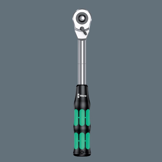 Wera 05003780001 8006 C Zyklop Hybrid-ratel met omschakelpal met 1/2"-aandrijving